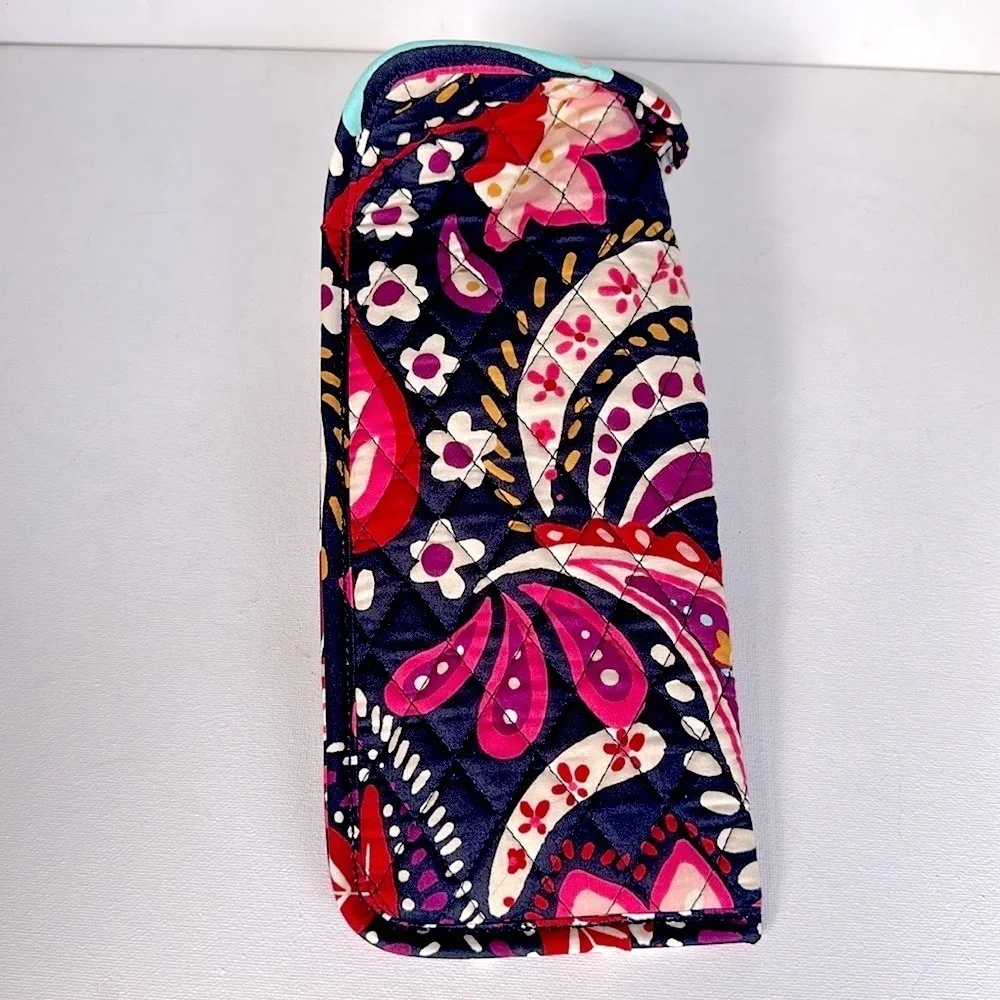 Vera Bradley Painted Paisley Hot Tool Pouch Sleeve Protector Travel Bag NWOT